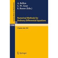 Numerical Methods for Ordinary Differential Equations: Proceedings of the Worksh [Paperback]