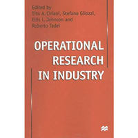 Operational Research in Industry [Hardcover]