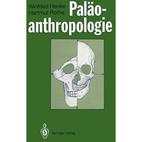 Pal?oanthropologie [Paperback]