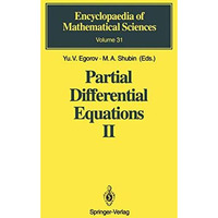 Partial Differential Equations II: Elements of the Modern Theory. Equations with [Hardcover]