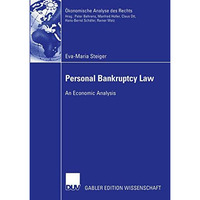 Personal Bankruptcy Law: An Economic Analysis [Paperback]