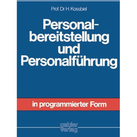 Personalbereitstellung und Personalf?hrung [Paperback]