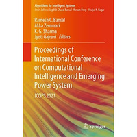 Proceedings of International Conference on Computational Intelligence and Emergi [Hardcover]