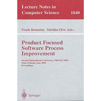 Product Focused Software Process Improvement: Second International Conference, P [Paperback]