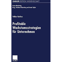 Profitable Wachstumsstrategien f?r Unternehmen [Paperback]