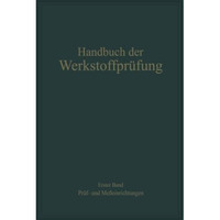 Pr?f- und Me?einrichtungen [Paperback]