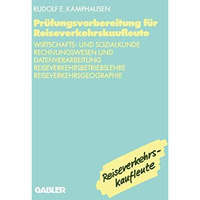 Pr?fungsvorbereitung f?r Reiseverkehrskaufleute: Wirtschafts- und Sozialkunde, R [Paperback]