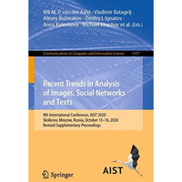 Recent Trends in Analysis of Images, Social Networks and Texts: 9th Internationa [Paperback]