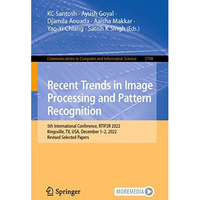 Recent Trends in Image Processing and Pattern Recognition: 5th International Con [Paperback]