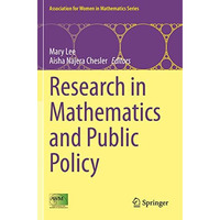 Research in Mathematics and Public Policy [Paperback]