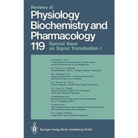 Reviews of Physiology, Biochemistry and Pharmacology: Volume: 119 [Paperback]