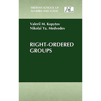 Right-Ordered Groups [Hardcover]