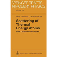 Scattering of Thermal Energy Atoms: from Disordered Surfaces [Paperback]