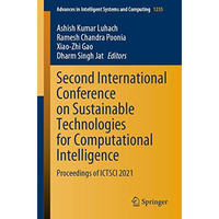 Second International Conference on Sustainable Technologies for Computational In [Paperback]