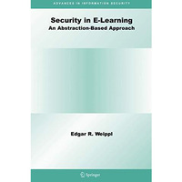 Security in E-Learning [Hardcover]