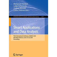 Smart Applications and Data Analysis: Third International Conference, SADASC 202 [Paperback]