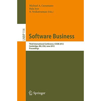 Software Business: Third International Conference, ICSOB 2012, Cambridge, MA, US [Paperback]