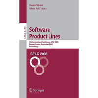 Software Product Lines: 9th International Conference, SPLC 2005, Rennes, France, [Paperback]