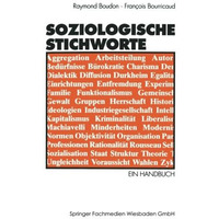 Soziologische Stichworte: Ein Handbuch [Paperback]