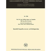 Spezielle Koppelkurvenrast- und Schaltgetriebe [Paperback]