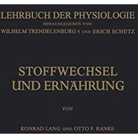 Stoffwechsel und Ern?hrung [Paperback]