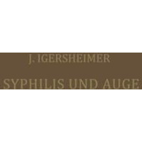 Syphilis und Auge [Paperback]