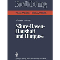 S?ure-Basen-Haushalt und Blutgase [Paperback]