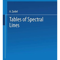 Tables of Spectral Lines [Paperback]