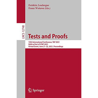 Tests and Proofs: 15th International Conference, TAP 2021, Held as Part of STAF  [Paperback]