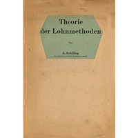 Theorie der Lohnmethoden [Paperback]