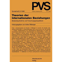 Theorien der Internationalen Beziehungen: Bestandsaufnahme und Forschungsperspek [Paperback]