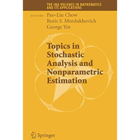 Topics in Stochastic Analysis and Nonparametric Estimation [Paperback]