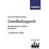 Umwelthaftungsrecht: Bestandsaufnahme, Probleme, Perspektiven [Paperback]