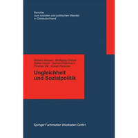 Ungleichheit und Sozialpolitik [Paperback]