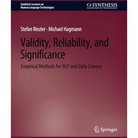 Validity, Reliability, and Significance: Empirical Methods for NLP and Data Scie [Paperback]