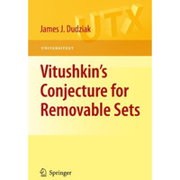 Vitushkins Conjecture for Removable Sets [Paperback]