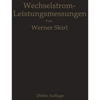 Wechselstrom-Leistungsmessungen [Paperback]