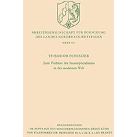 Zum Problem des Staatenpluralismus in der modernen Welt [Paperback]