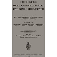 ?ber einige zur Zeit besonders aktuelle Streitfragen aus dem Gebiete der Chole [Paperback]