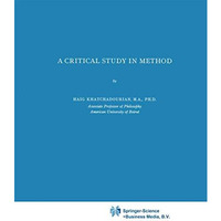 A Critical Study in Method [Hardcover]