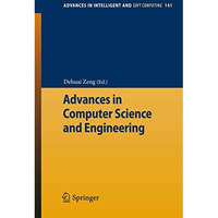 Advances in Computer Science and Engineering [Paperback]