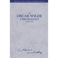 An Oscar Wilde Chronology [Paperback]