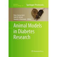 Animal Models in Diabetes Research [Paperback]