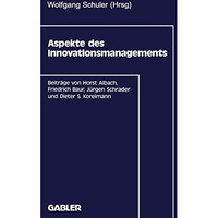 Aspekte des Innovationsmanagements [Paperback]