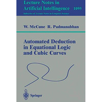 Automated Deduction in Equational Logic and Cubic Curves [Paperback]