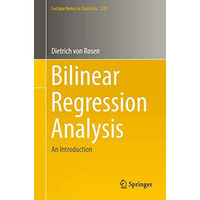 Bilinear Regression Analysis: An Introduction [Paperback]