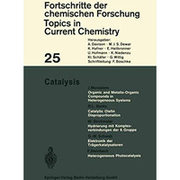 Catalysis [Paperback]