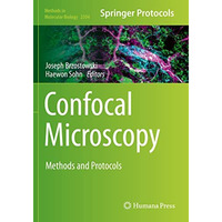 Confocal Microscopy: Methods and Protocols [Paperback]