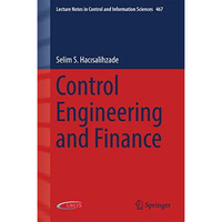 Control Engineering and Finance [Hardcover]