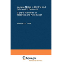 Control Problems in Robotics and Automation [Paperback]